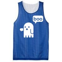 Ghost Boo Thumbs Down Mesh Reversible Basketball Jersey Tank