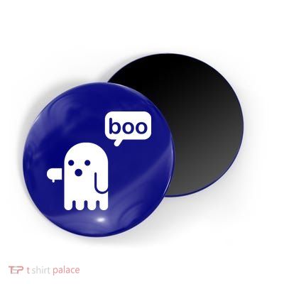 Ghost Boo Thumbs Down Magnet