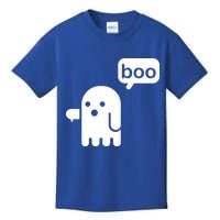 Ghost Boo Thumbs Down Kids T-Shirt