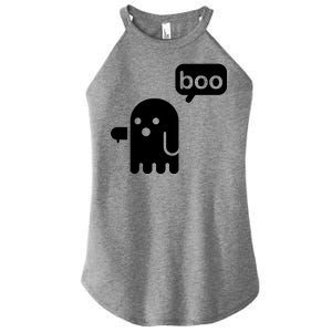 Ghost Boo Thumbs Down Women's Perfect Tri Rocker Tank