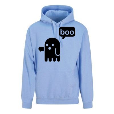 Ghost Boo Thumbs Down Unisex Surf Hoodie