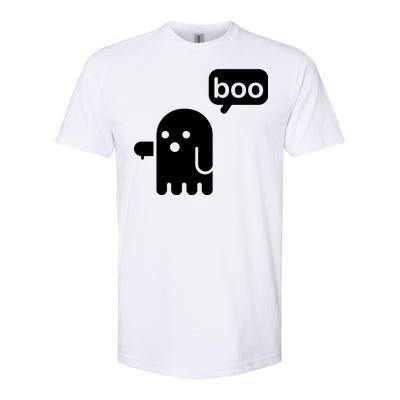 Ghost Boo Thumbs Down Softstyle® CVC T-Shirt