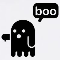 Ghost Boo Thumbs Down Stainless Steel Travel Mug