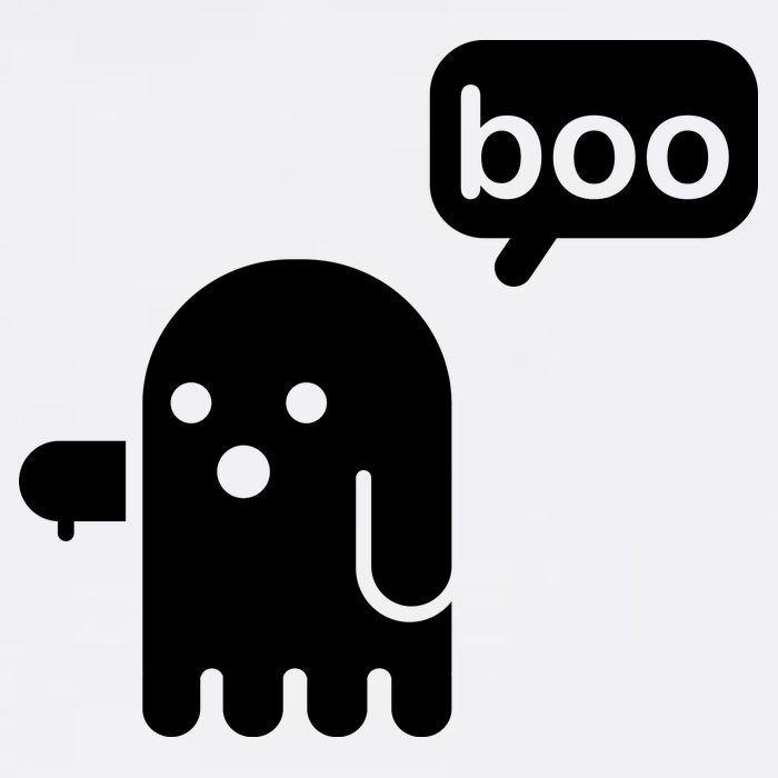 Ghost Boo Thumbs Down Stainless Steel Travel Mug