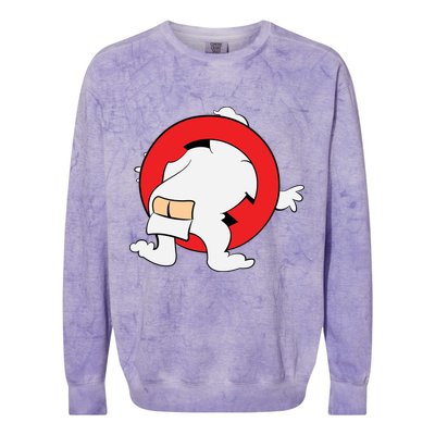 Ghost Buster Behind  Colorblast Crewneck Sweatshirt