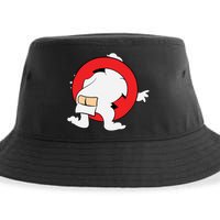 Ghost Buster Behind  Sustainable Bucket Hat