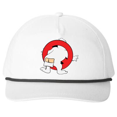 Ghost Buster Behind  Snapback Five-Panel Rope Hat