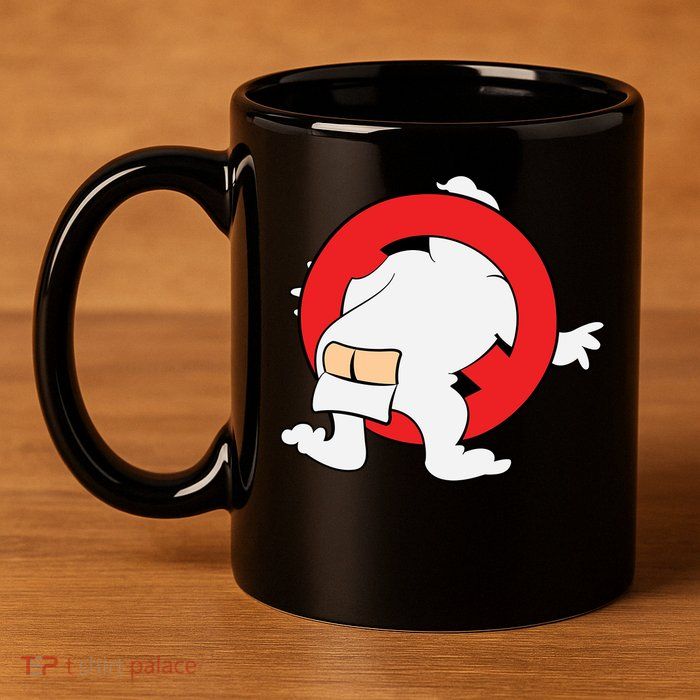 Ghost Buster Behind  11oz C Handle Ceramic Mug