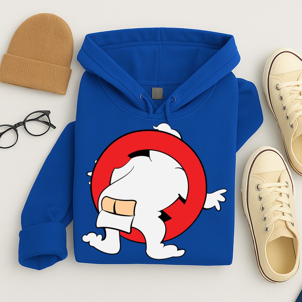 Ghost Buster Behind  Hoodie