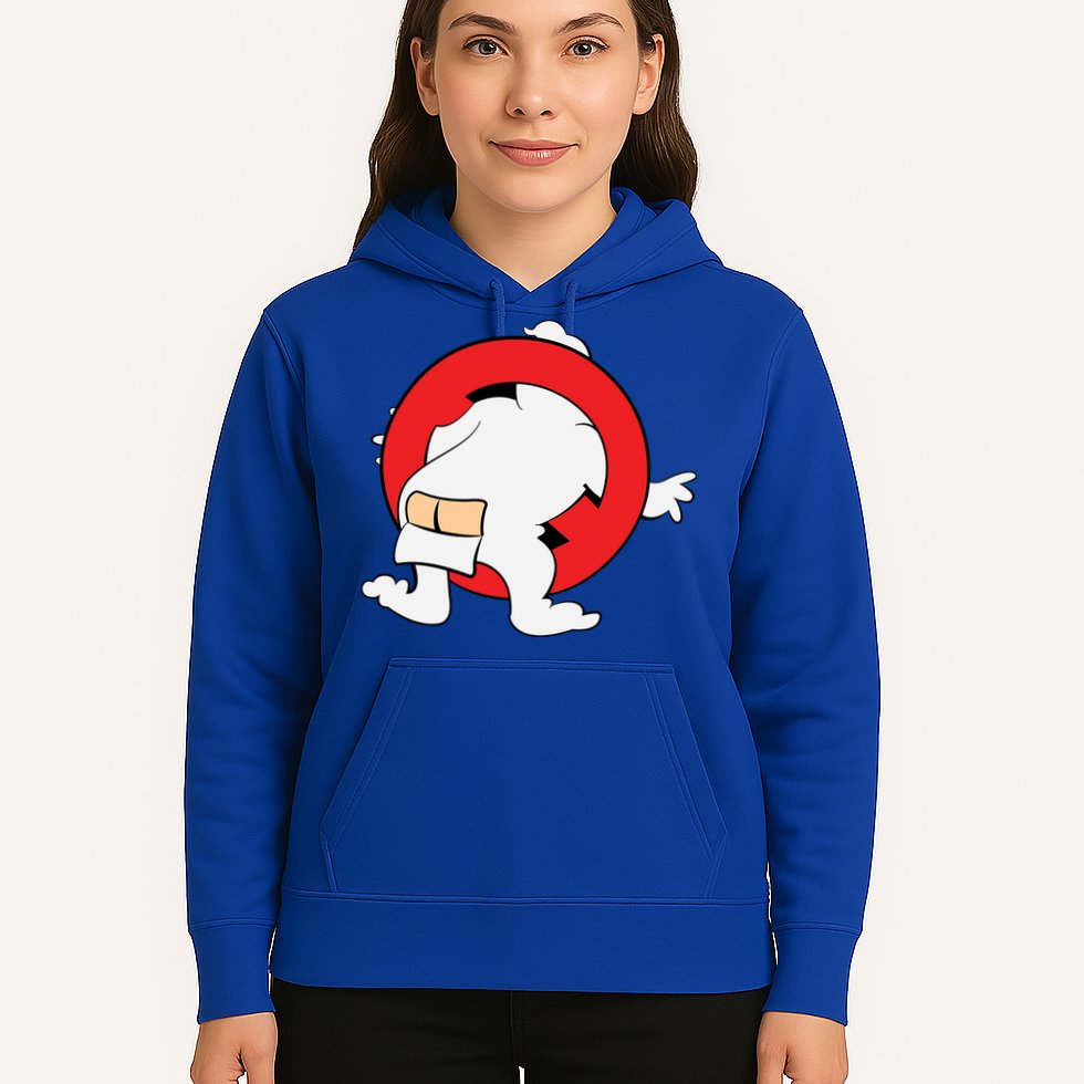 Ghost Buster Behind  Hoodie