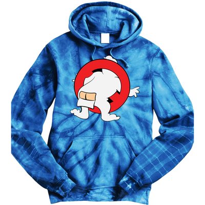 Ghost Buster Behind  Tie Dye Hoodie