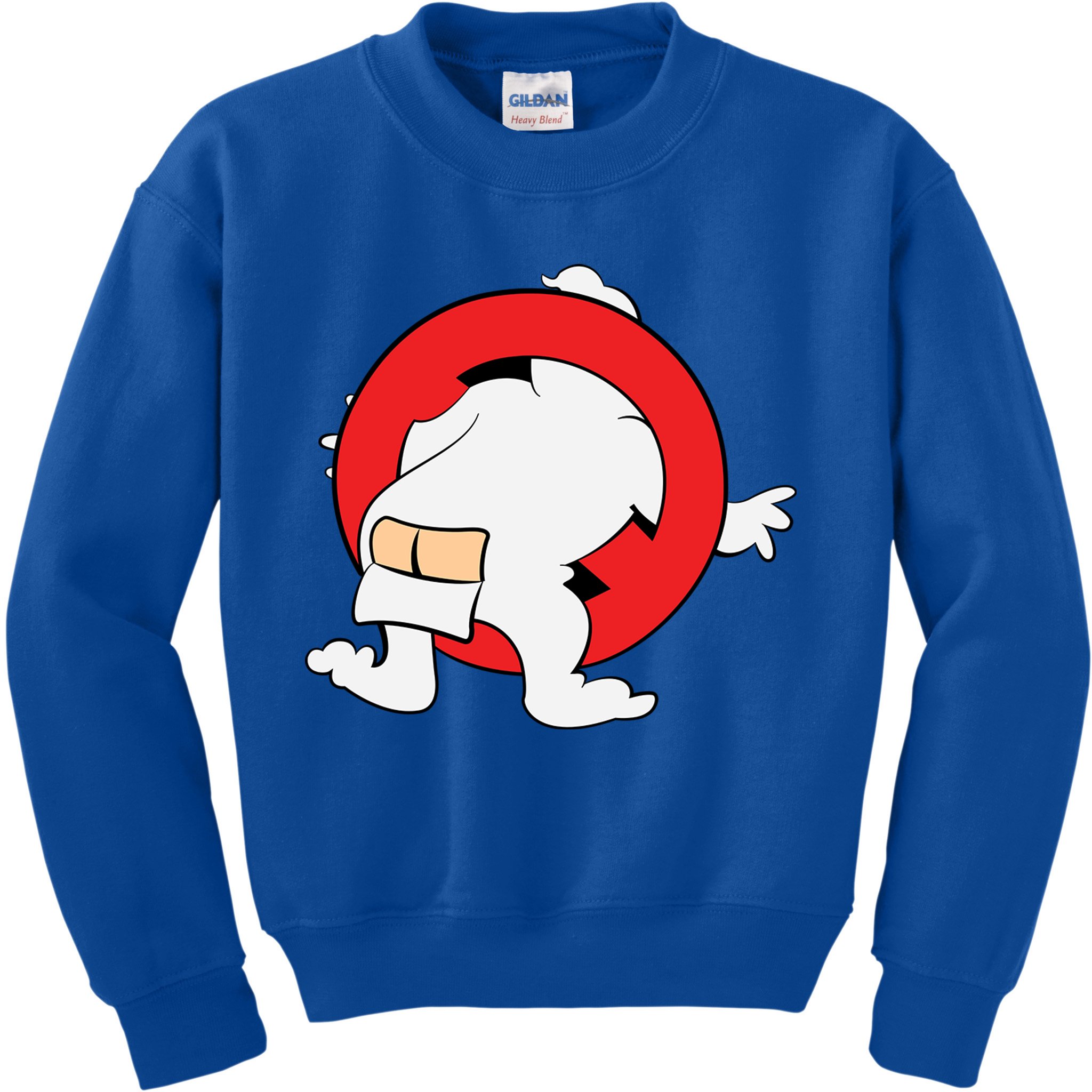 Ghost Buster Behind  Kids Sweatshirt