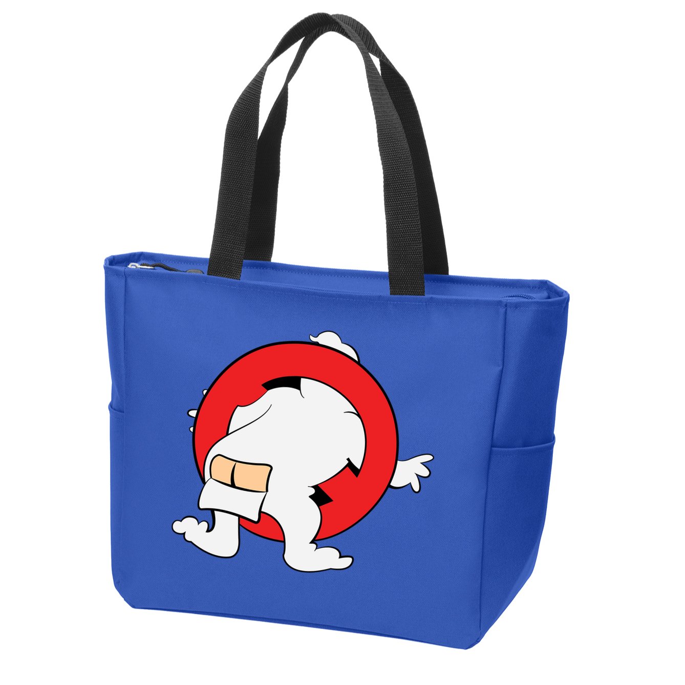 Ghost Buster Behind  Zip Tote Bag