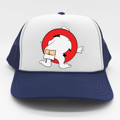 Ghost Buster Behind  Trucker Hat