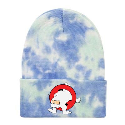 Ghost Buster Behind  Tie Dye 12in Knit Beanie