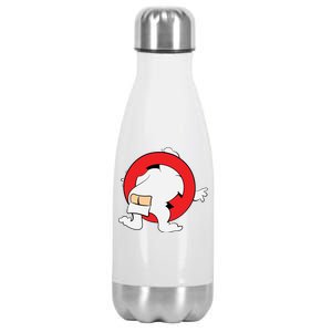 Ghost Buster Behind  Stainless Steel Insulated Water Bottle