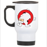 Ghost Buster Behind  Stainless Steel Travel Mug