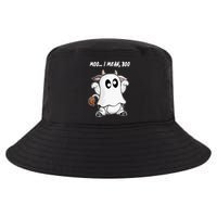 Ghost Cow Moo I Mean Bo Funny Halloween Cool Comfort Performance Bucket Hat