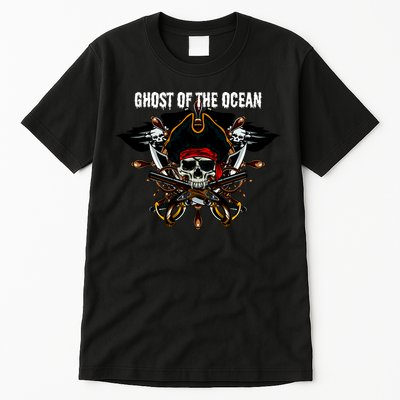 Ghost of the Ocean Pirate Tall T-Shirt