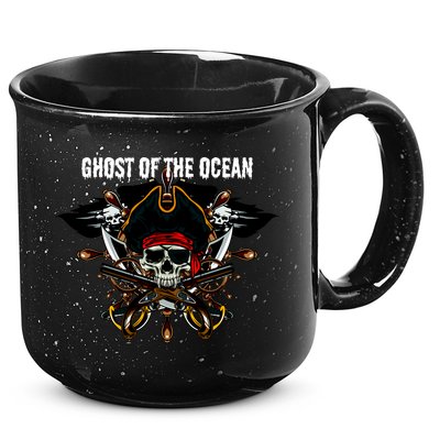 Ghost of the Ocean Pirate 15oz Campfire Ceramic Mug