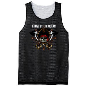 Ghost of the Ocean Pirate Mesh Reversible Basketball Jersey Tank