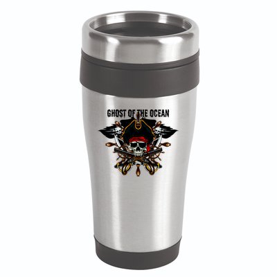 Ghost of the Ocean Pirate 16oz Travel Tumbler