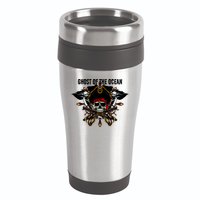 Ghost of the Ocean Pirate 16oz Travel Tumbler