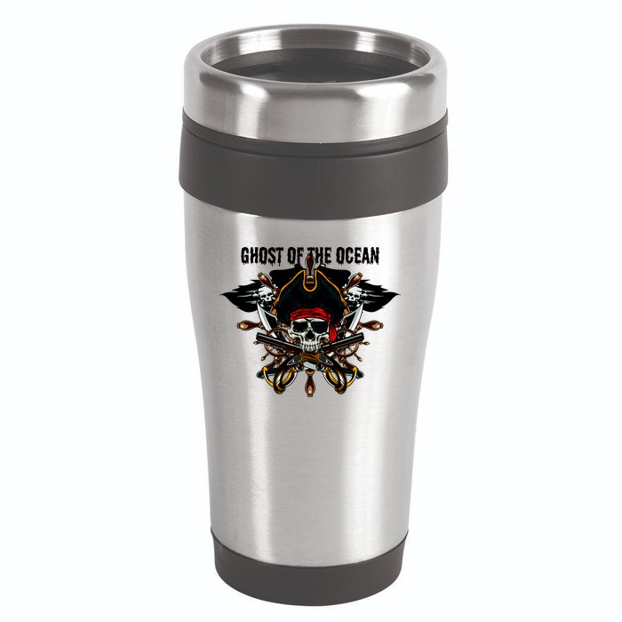 Ghost of the Ocean Pirate 16oz Travel Tumbler
