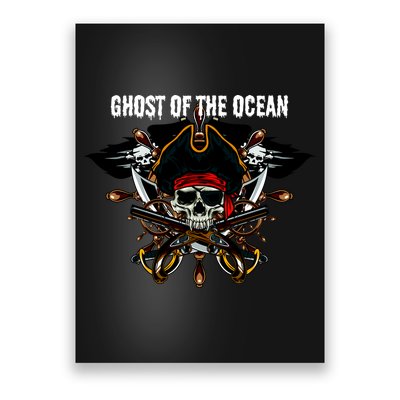 Ghost of the Ocean Pirate Poster