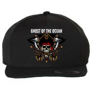 Ghost of the Ocean Pirate Wool Snapback Cap