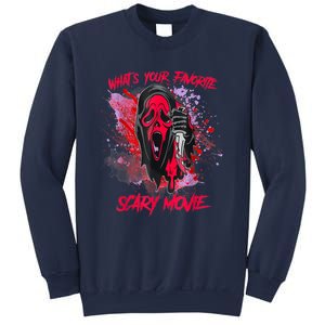 Ghostface Halloween What's Your Favorite Scary Movie Sweatshirt