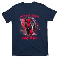 Ghostface Halloween What's Your Favorite Scary Movie T-Shirt