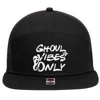 Ghoul Vibes Only 7 Panel Mesh Trucker Snapback Hat
