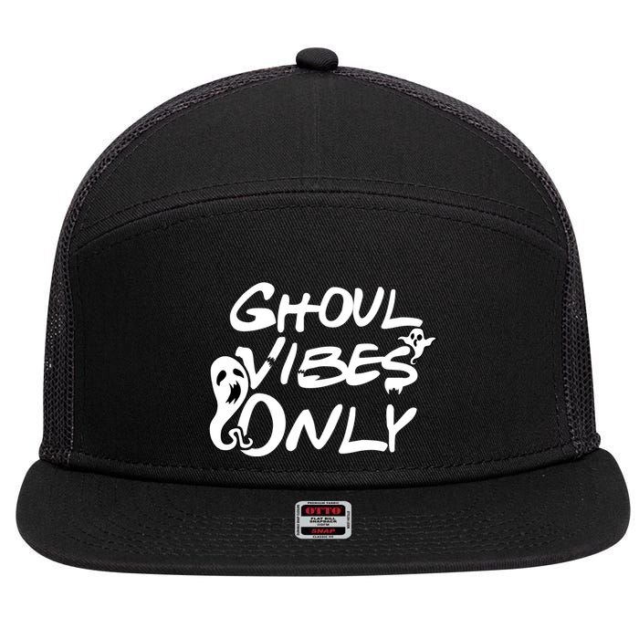 Ghoul Vibes Only 7 Panel Mesh Trucker Snapback Hat