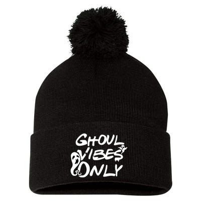 Ghoul Vibes Only Pom Pom 12in Knit Beanie