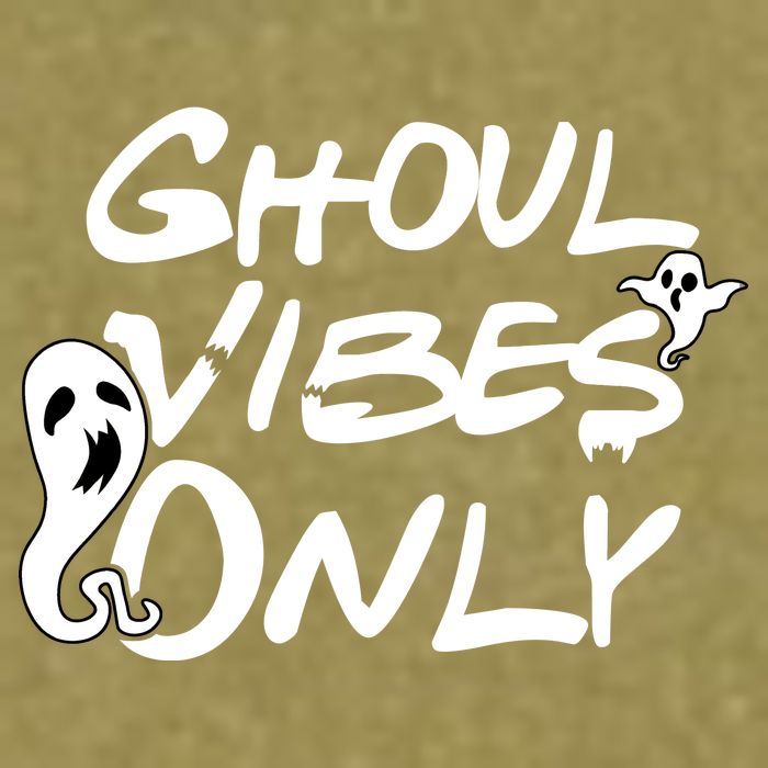 Ghoul Vibes Only Garment-Dyed Women's Muscle Tee