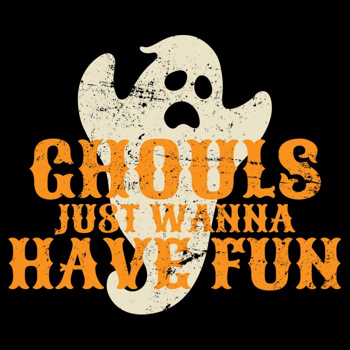 Ghouls Just Wanna Have Fun 7-Panel Snapback Hat