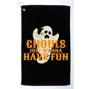 Ghouls Just Wanna Have Fun Platinum Collection Golf Towel