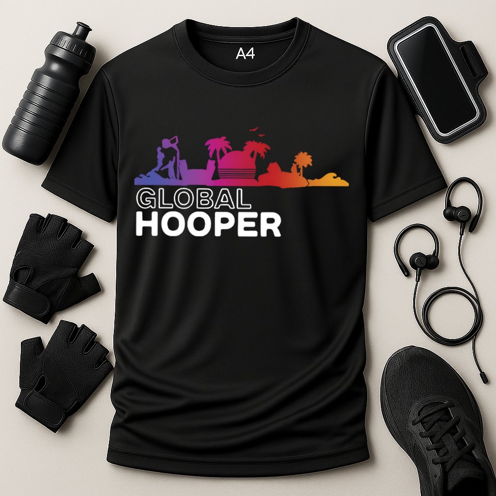 Globalhooper Hooper Paradise Cooling Performance Crew T-Shirt