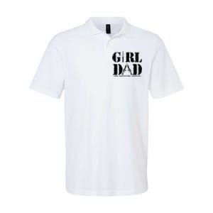 GirlDad Her Protector Forever Funny Father of daughter Softstyle Adult Sport Polo