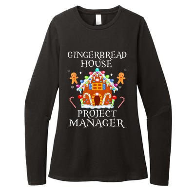 Gingerbread House Project manager Decorating Baking Xmas  Womens CVC Long Sleeve Shirt