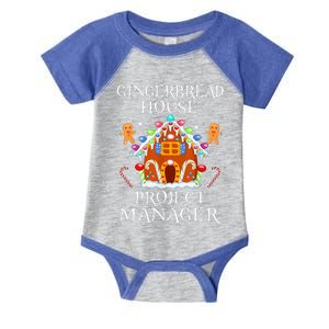 Gingerbread House Project manager Decorating Baking Xmas  Infant Baby Jersey Bodysuit