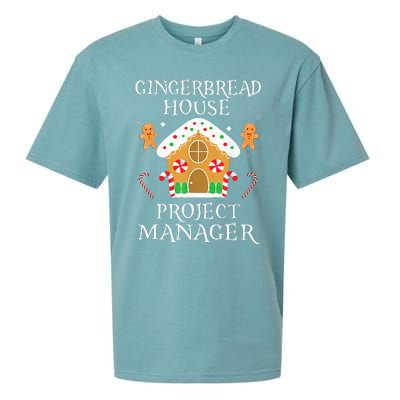 Gingerbread House Project manager Decorating Baking Xmas  Sueded Cloud Jersey T-Shirt