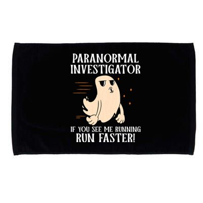 Ghost Hunter Paranormal Investigator Microfiber Hand Towel