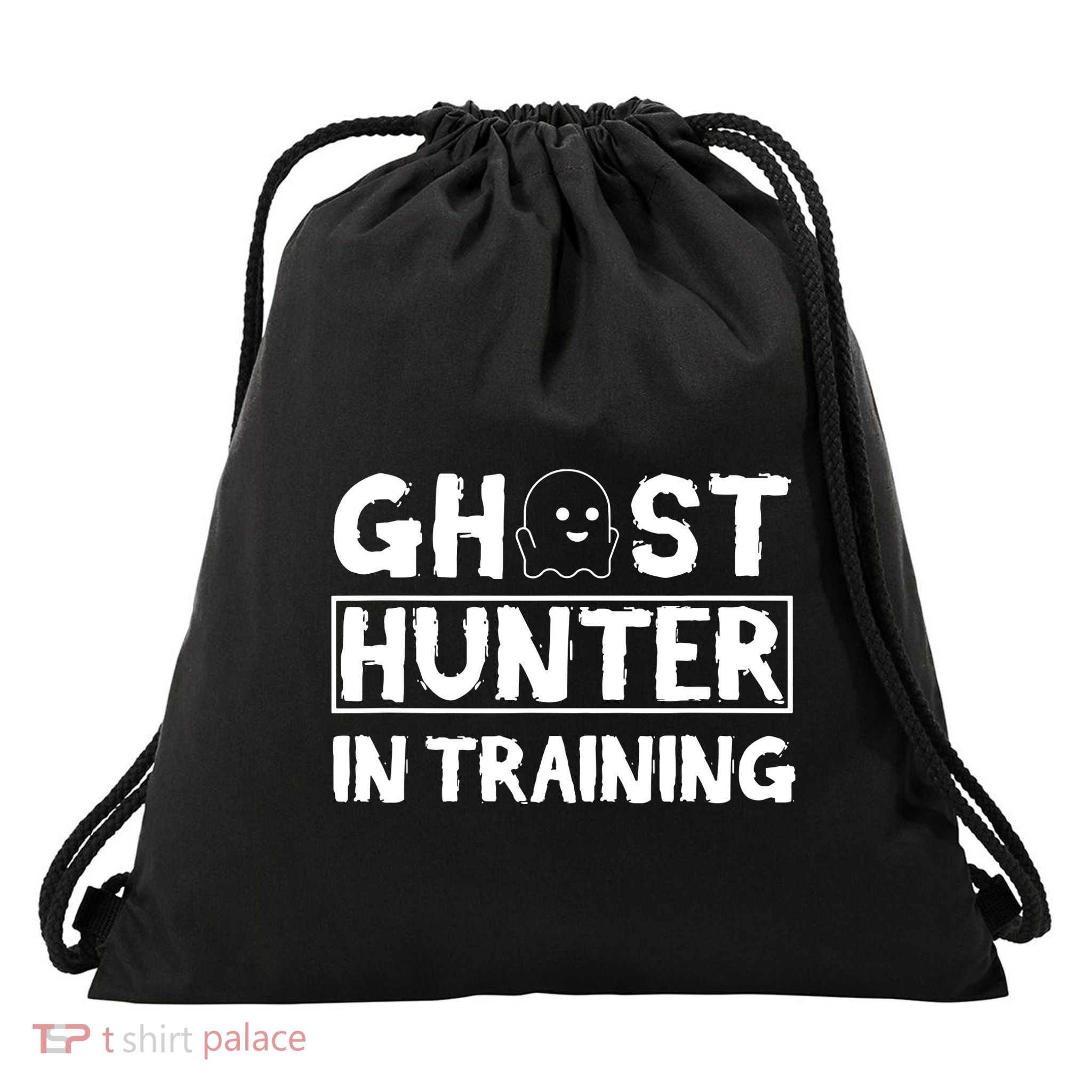 Ghost Hunter Paranormal Investigator Ghosthunting Drawstring Bag