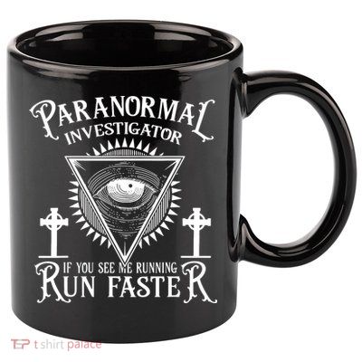 Ghost Hunter Paranormal Investigator 11oz C Handle Ceramic Mug