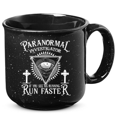 Ghost Hunter Paranormal Investigator 15oz Campfire Ceramic Mug