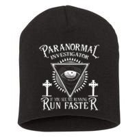 Ghost Hunter Paranormal Investigator Short Acrylic Beanie