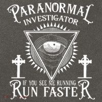 Ghost Hunter Paranormal Investigator Cotton Canvas Backpack