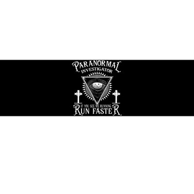 Ghost Hunter Paranormal Investigator Bumper Sticker